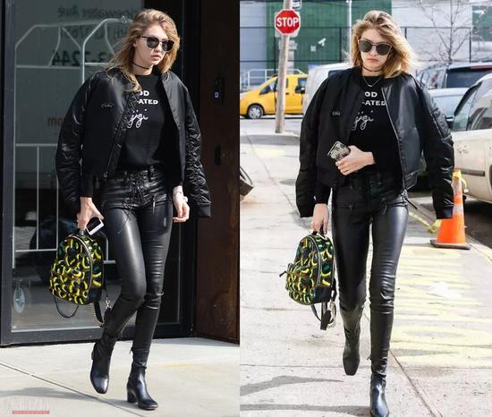 男人看手腕，女人看背包，时髦范要怎么装一个双肩包就能搞定！