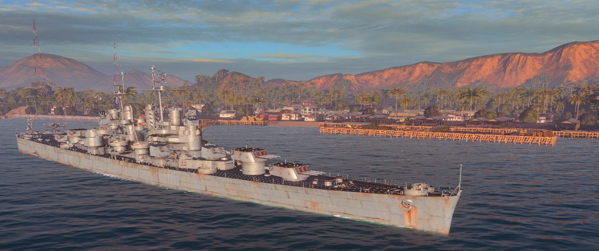 全球最先进的战舰,战舰世界最好用的五级巡洋舰