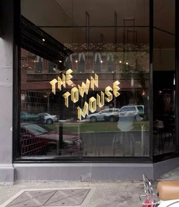 低调轻奢招牌设计,法式招牌设计