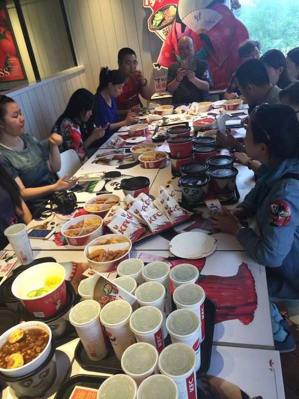 肯德基k记拌饭,长春美食肯德基