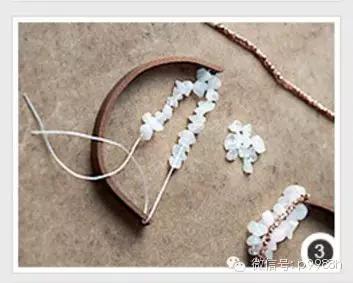 复古风串珠手链diy,复古串珠项链diy教程