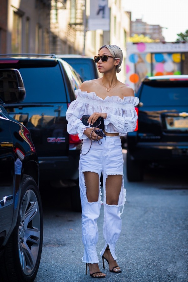 露马甲线最好的方法,牛仔裤露马甲线