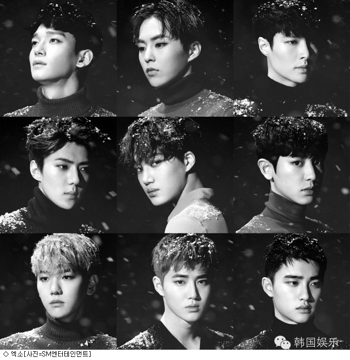 exo封神现场look,exo2016年的拼盘