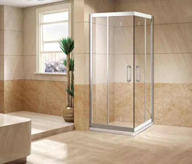 方形淋浴房90*90,下沉方形淋浴房