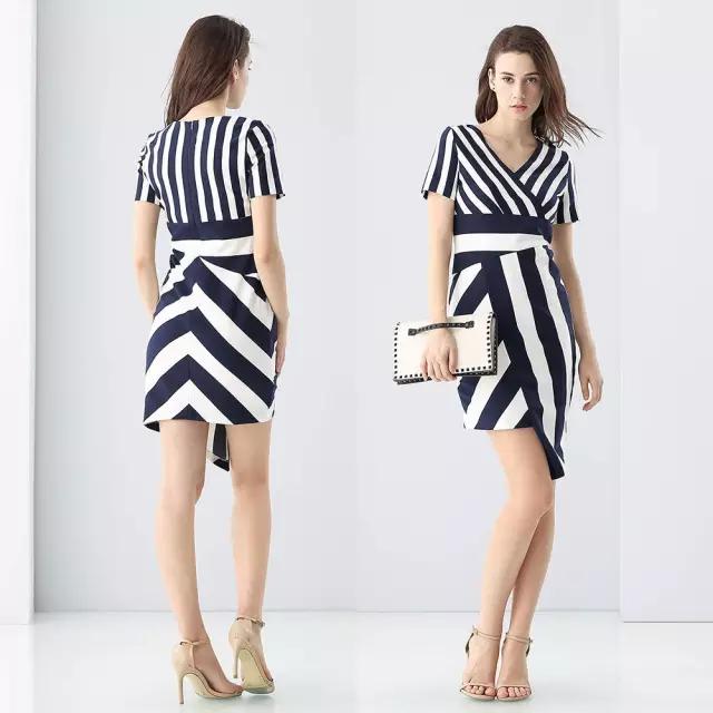 穿上不规则连衣裙，懒女人也一秒变时髦