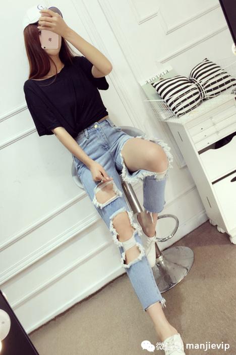 水洗洗白牛仔裤,牛仔裤水洗少年感