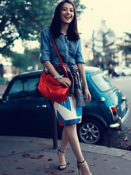 她的衣品,她的发型穿搭才是流行范本