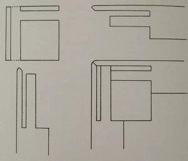 古代木工卯榫结构图片欣赏,古典家具桌面的卯榫结构图