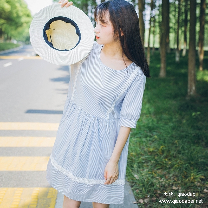 森系文艺夏季装,夏天森系搭配图片欣赏