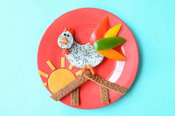 宝宝的水果餐,创意宝宝水果餐