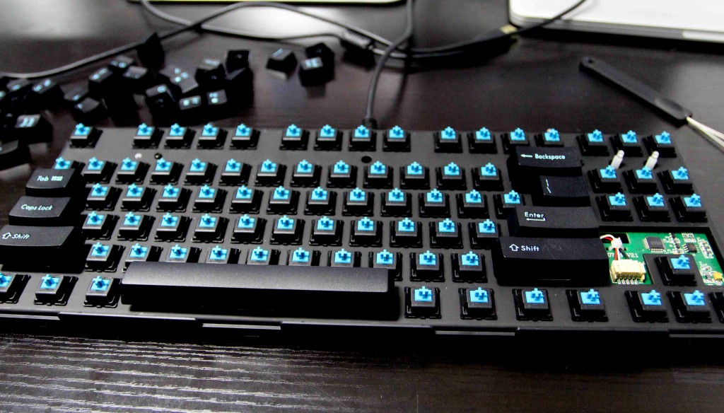 ganss87键盘拆解,ganss键盘青轴