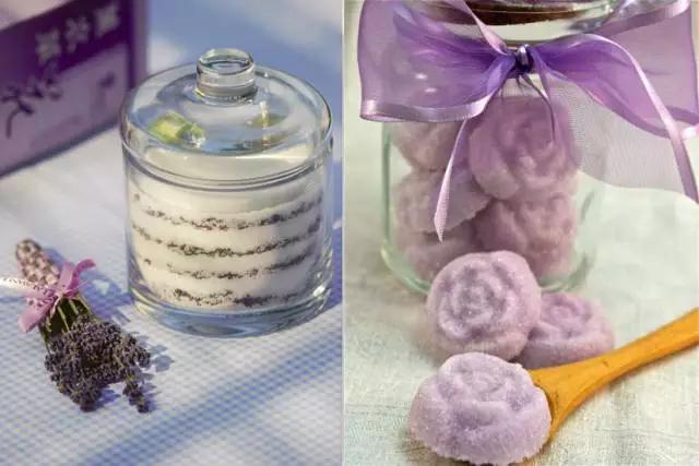 种一盆香水熏衣草,然后把它变成花糖和饼干!