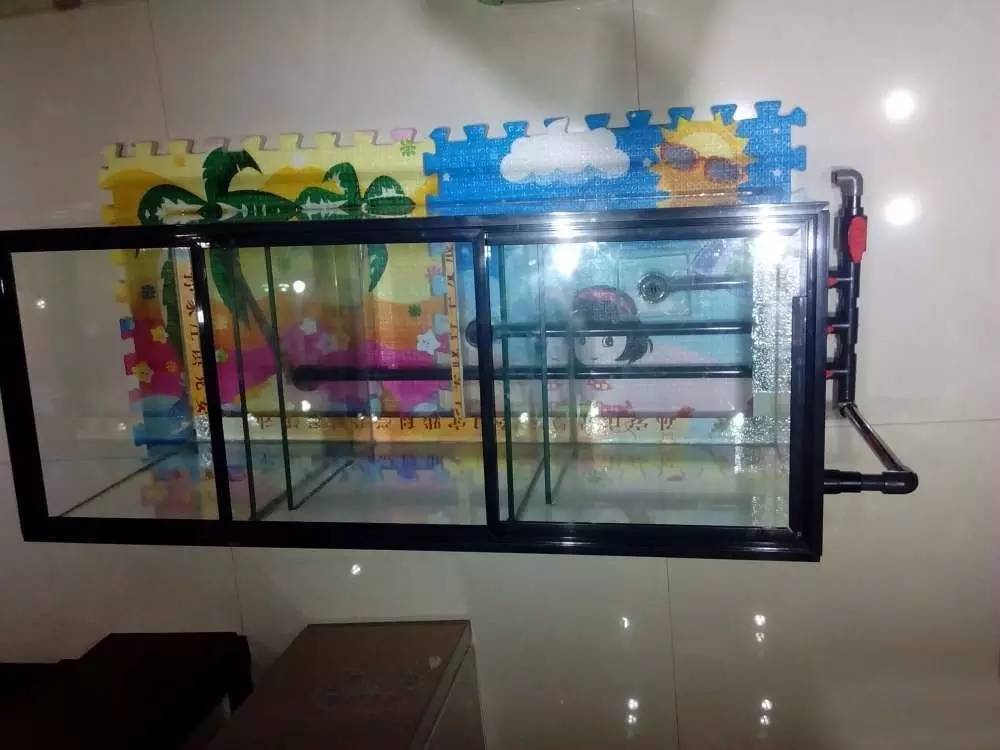 没养鱼有油膜,没养鱼只是在岸上走