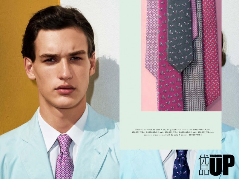 是时候该羡慕一下男士风尚传统了,毕竟绅士们连领带都可以定制