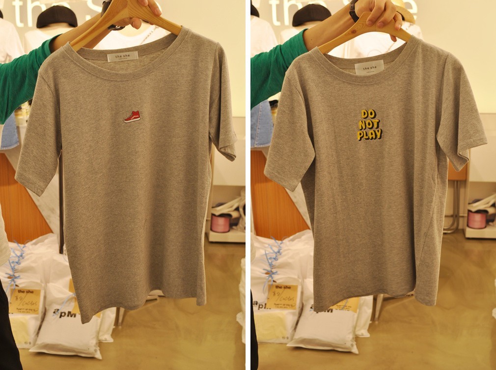 档口精选|盛夏来东大门“theshe”档口批点T恤和短裤吧！