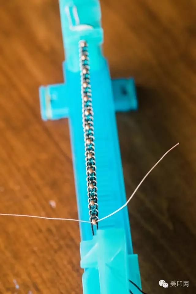 小众欧美复古串珠手链教程,珠子diy手链图片波西米亚风