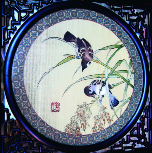 山东省缂丝的传承人,王玉祥缂丝工艺传承人