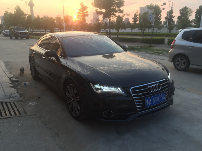 奥迪a7楼兰宝盒安装教程,14款奥迪a7改装潜力