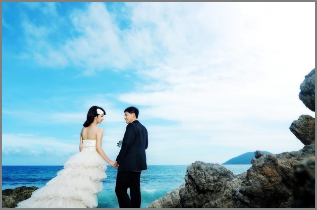 高端婚纱照风格哪家好,婚纱照一线品牌