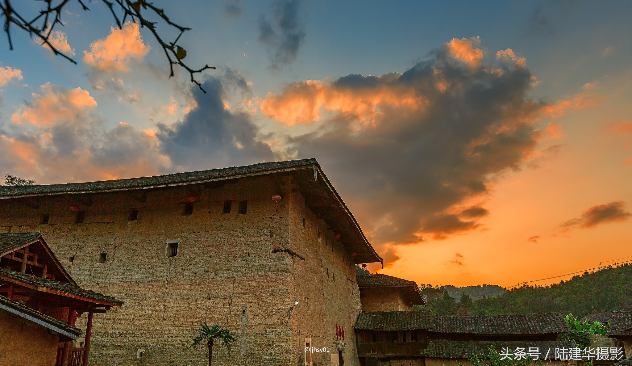 永定土楼南靖土楼大鱼海棠,南靖大鱼海棠土楼