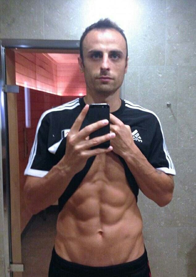 足坛现役各大球星腹肌照,足坛十大有腹肌的人