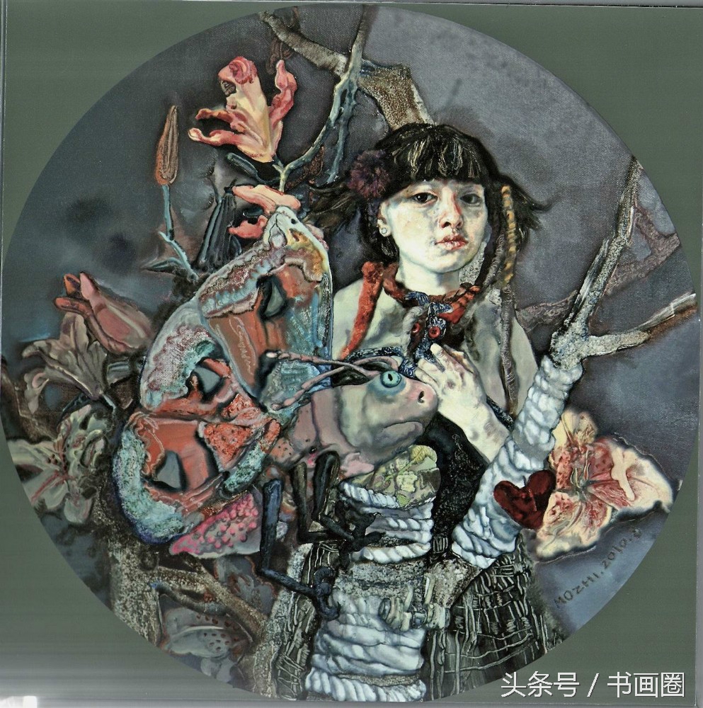 莫芷画家,女油画家莫也简介