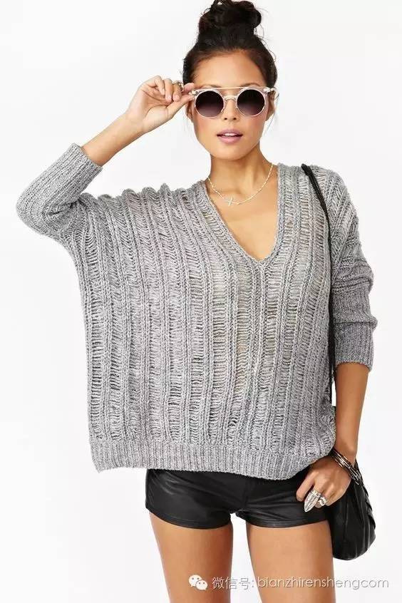 从上往下织的夏款编织教程合集,最新款最流行的镂空花样编织教程