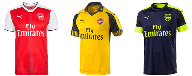 作为《权利的游戏》的粉丝看到这件阿森纳球衣时差点泪崩