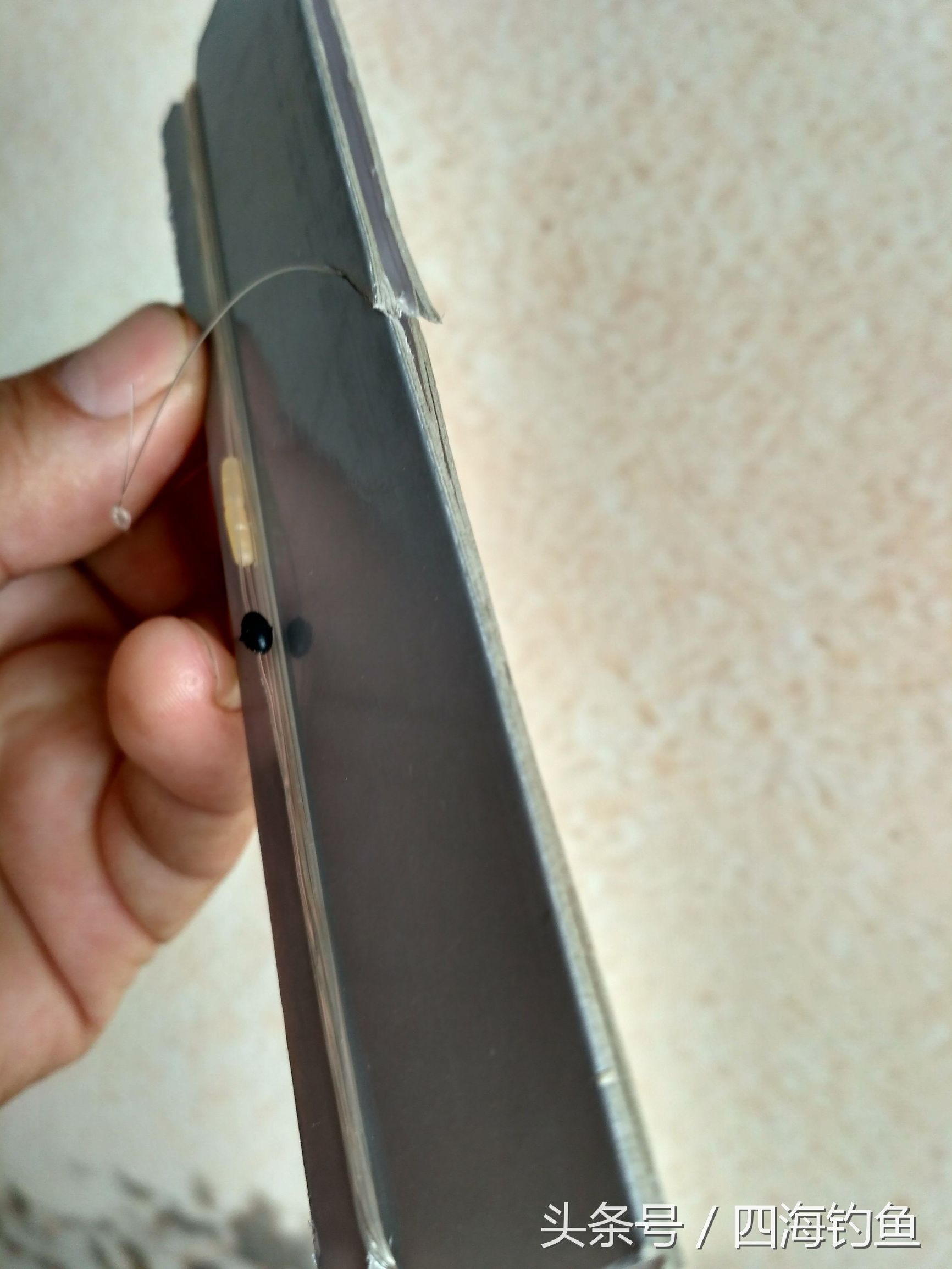 鱼线方形缠线板是怎么做的,缠线板制作视频教程