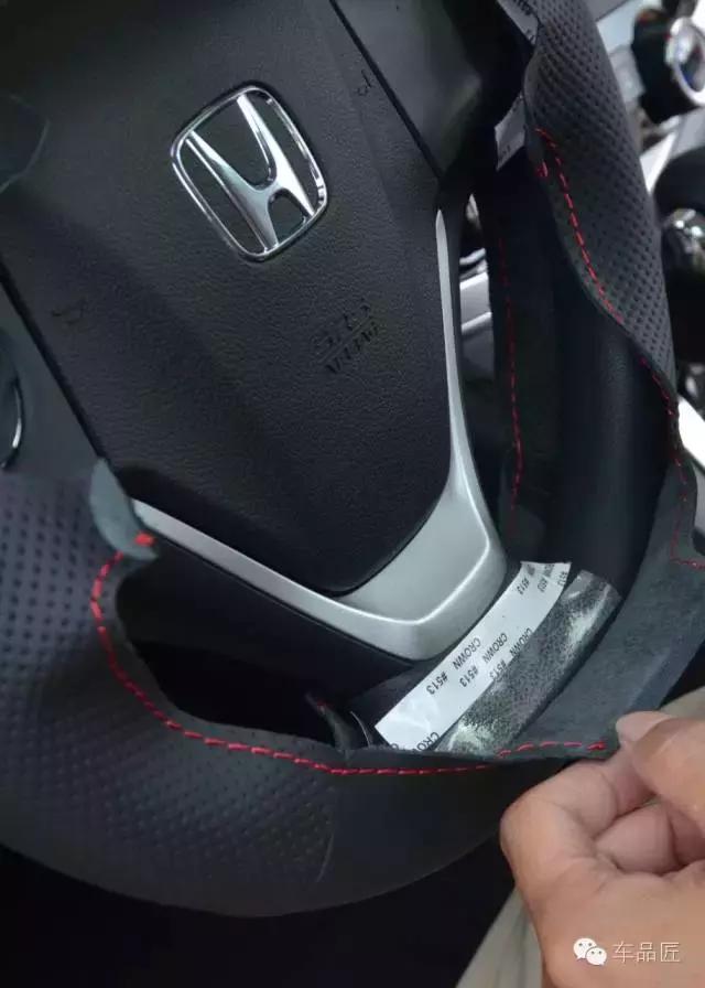 23款crv手缝方向盘套教程全过程,本田23款crv手缝方向盘套