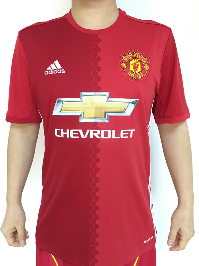 曼联2016主场球衣,曼联16-17赛季