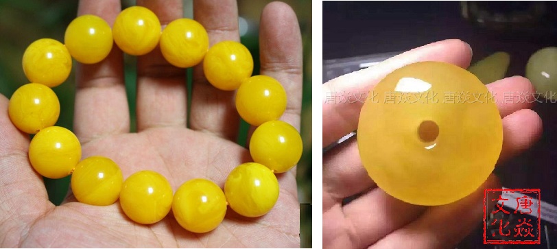 蜜蜡真假的分辨最简单方法是什么,蜜蜡打紫光灯一定能鉴别真假吗