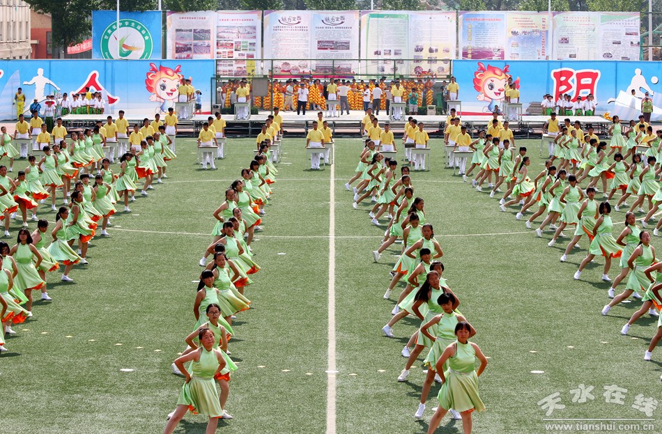 甘肃省第四届中学生运动会开幕式,甘肃省第十五届省运会开幕式图片