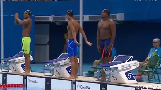 里约奥运男子200米自由泳夺冠,胖子爱游泳