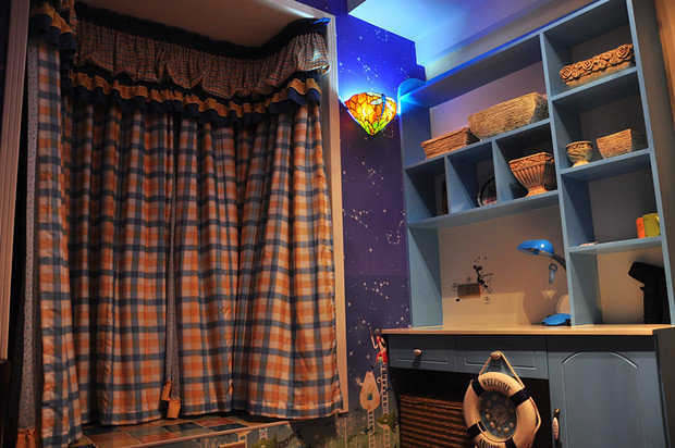 深圳地中海榻榻米定制风格,地中海榻榻米卧室装修效果图