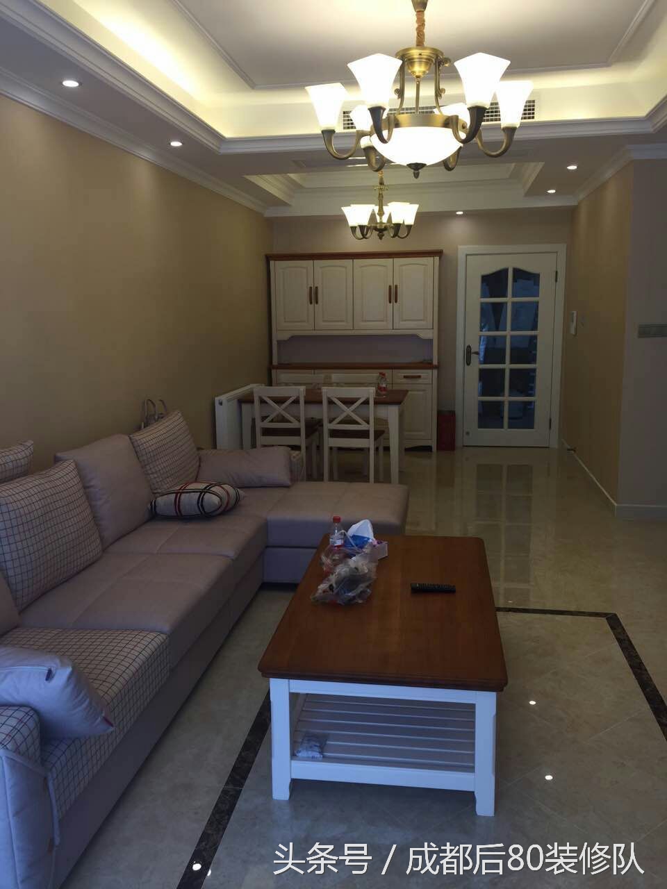 成都南湖国际复式装修案例,成都南湖大平层装修