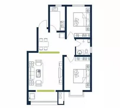 小户型隔断简约风,小户型隔断简约省钱