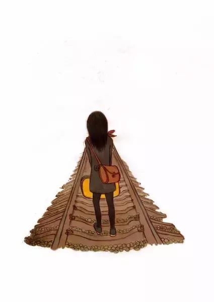 天黑黑，欲落雨，我好想回家去