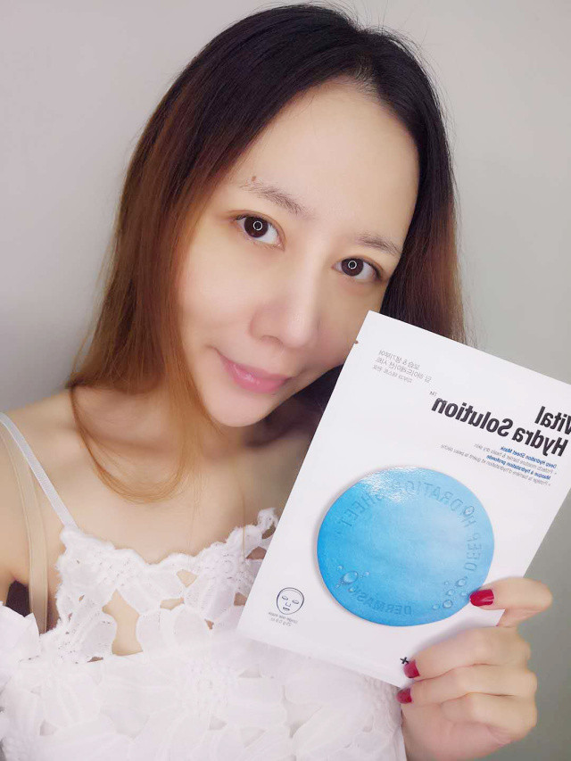 超级补水的Dr.Jart蓝色药片面膜初次使用心得