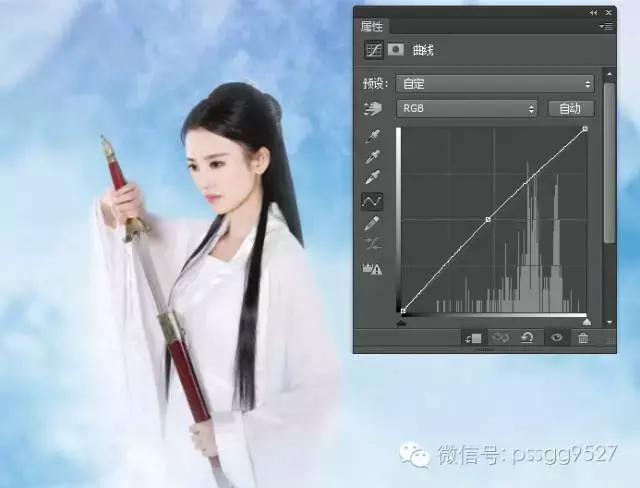 ps清新淡雅山水风海报,ps古风海报免费素材高清