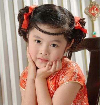 大童中短发编发简单又好看10-15岁,发型小女孩简单编发短发