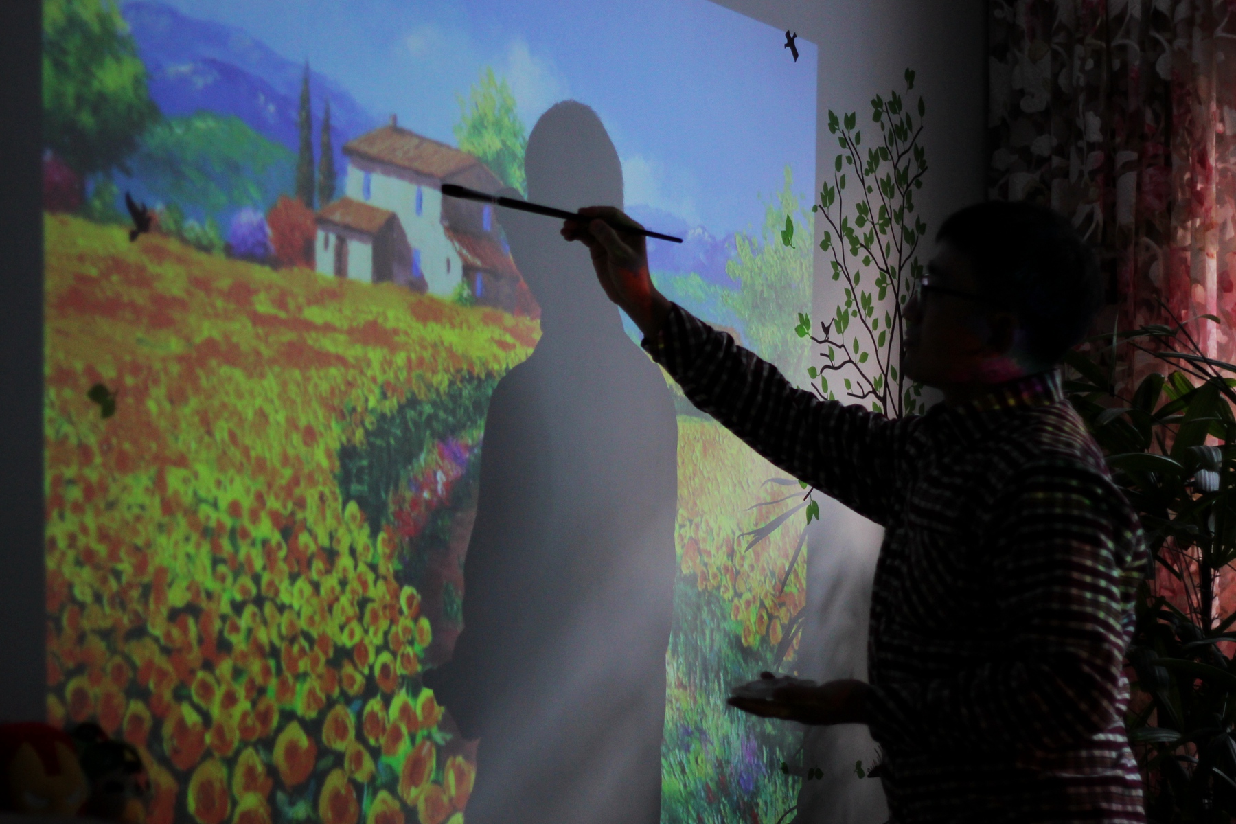 原来投影仪可以这么玩,原来投影仪还能这么玩