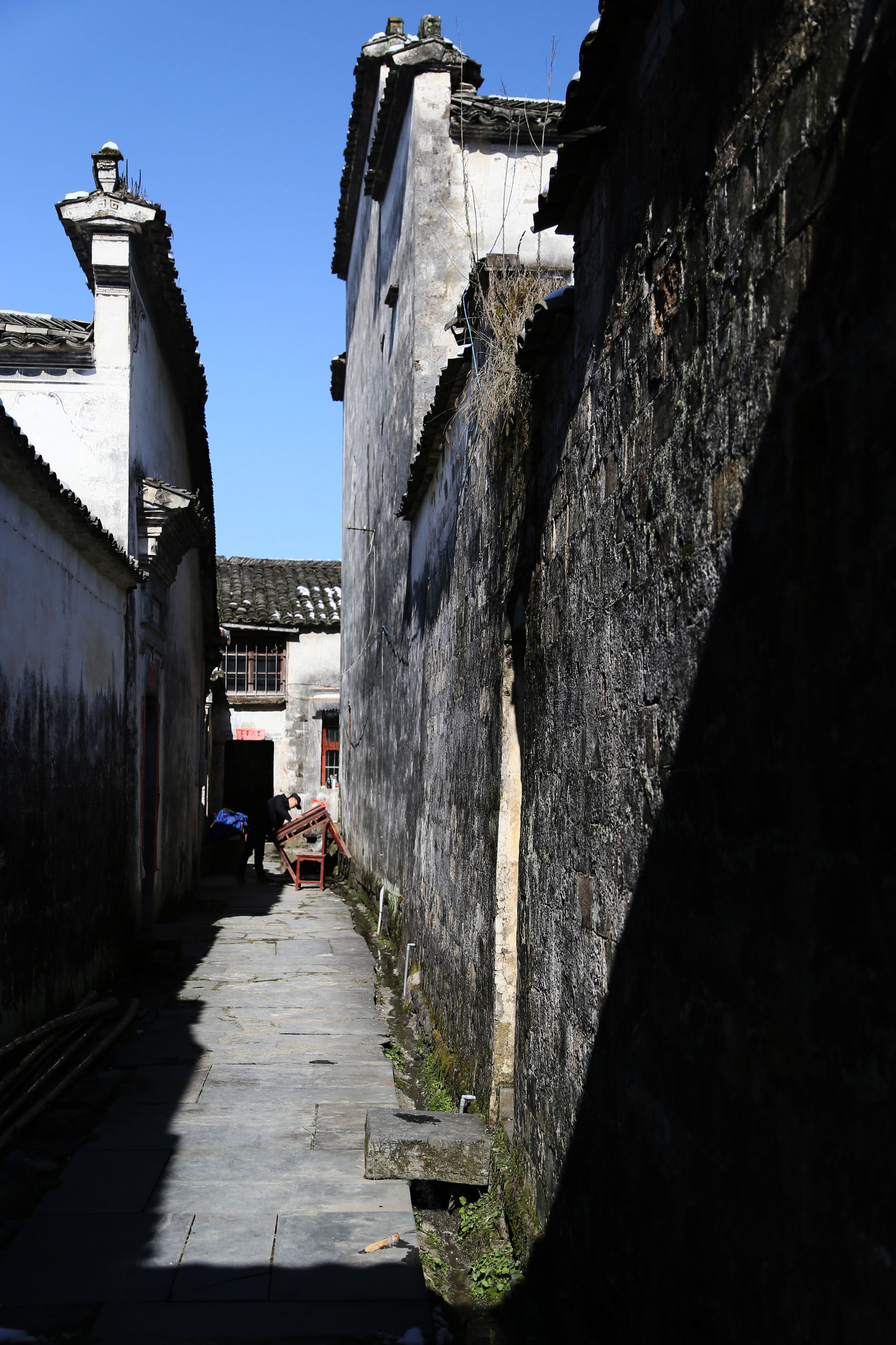 安徽风情小镇的徽州西递,梦回徽州下一句