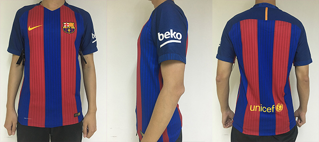 巴萨16-17赛季阵容,巴塞罗那主客场球衣