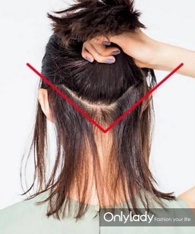 日本妹子的头发怎么扎,日本女生打理发型教程