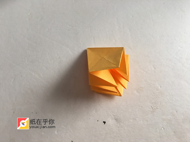 纸在乎你收纳盒系列折纸：八角盒视频图解教程