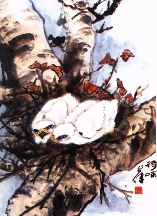 国画之鹰作品大全大图,国画大写意鹰图片大全