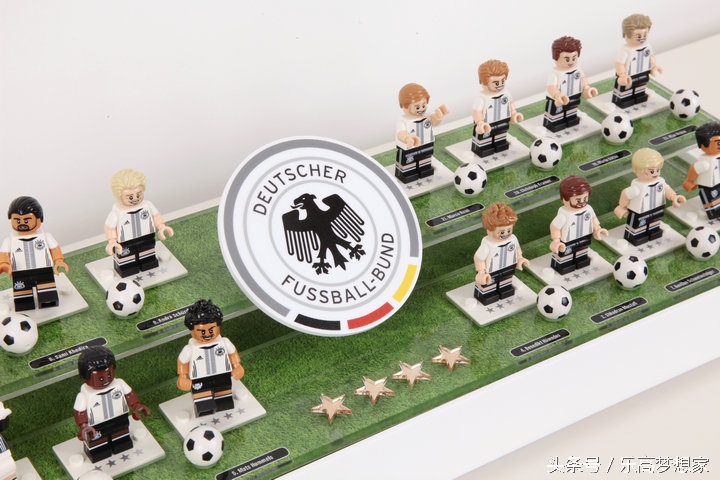 玩出新花样乐高足球,乐高迷你小足球队
