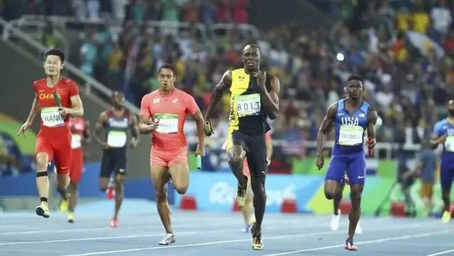 男子4×100米接力中国队获第四：中国速度不负众望