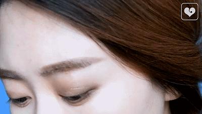 内双眼影手残画法,手残怎么画眼影